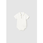 Mayoral Mayoral S/s body polo Cream - 25 01744