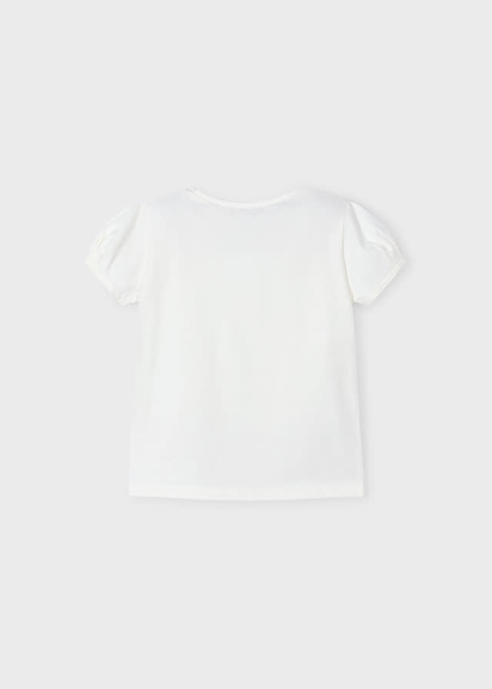 Mayoral Mayoral S/s shirt Natural - 25 03001