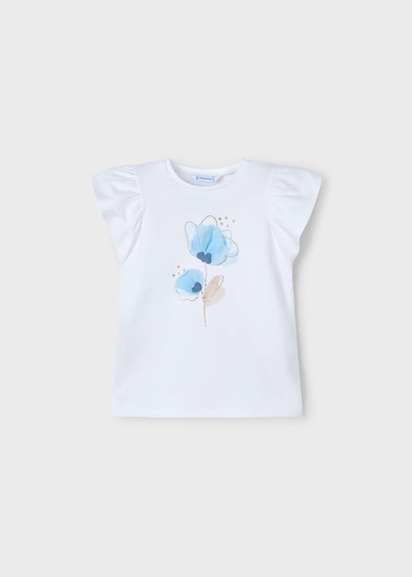 Mayoral Mayoral S/s t-shirt Natur-skyb - 25 03002