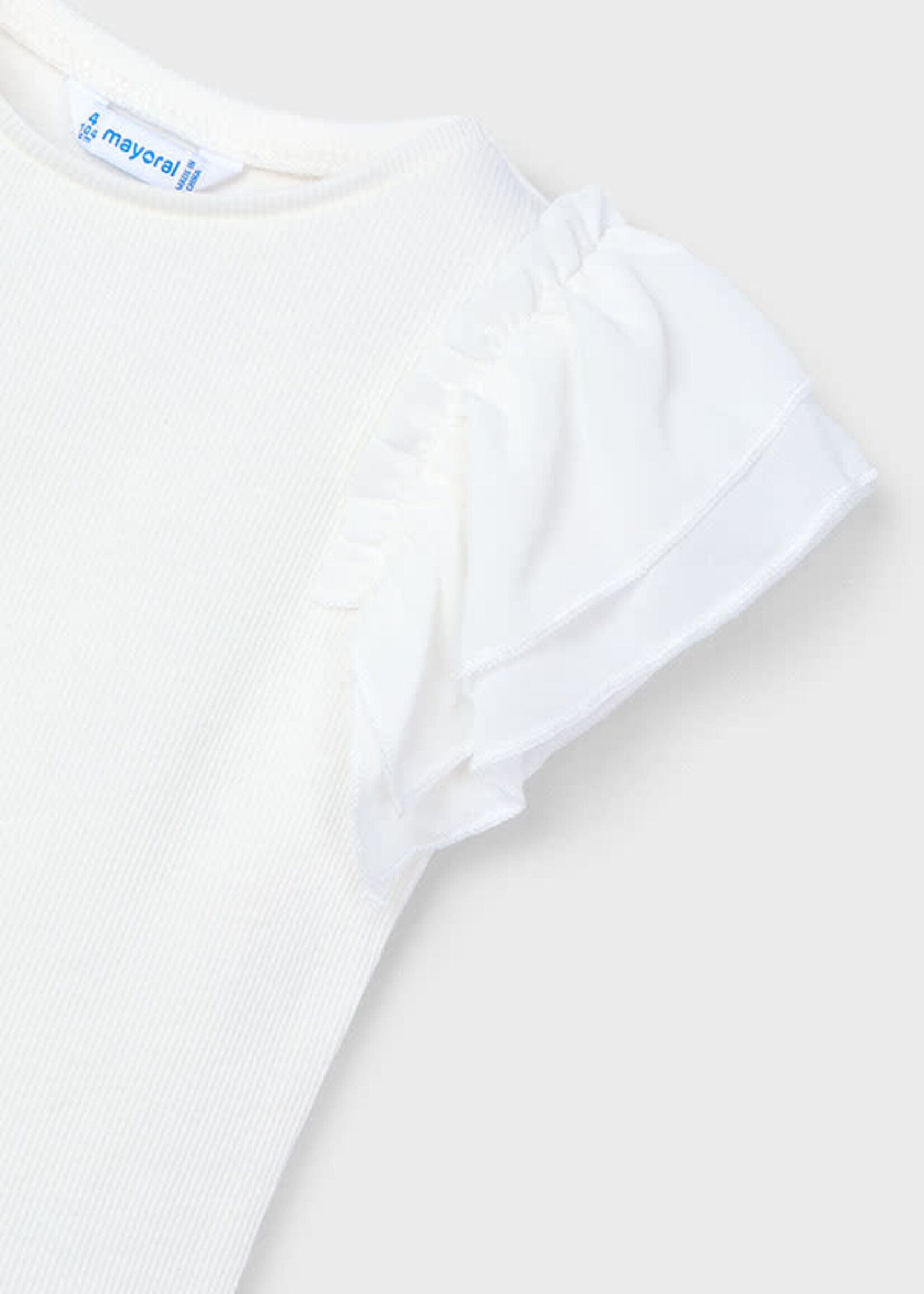 Mayoral Mayoral S/s shirt Natural - 25 03013