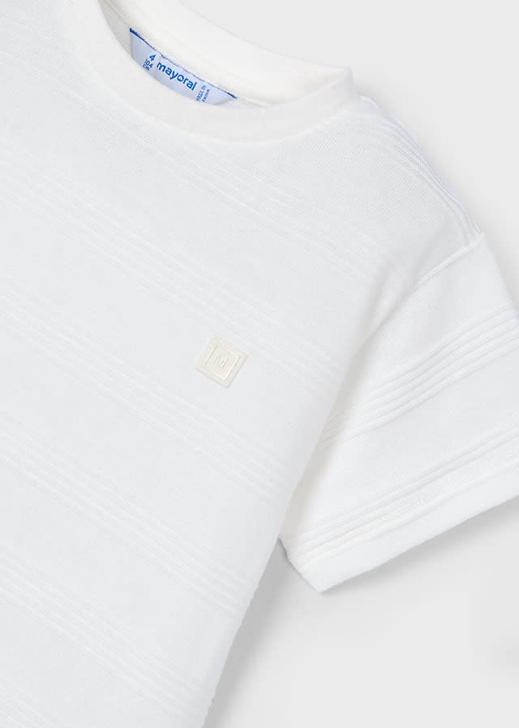 Mayoral Mayoral S/s t-shirt Cream - 25 03028