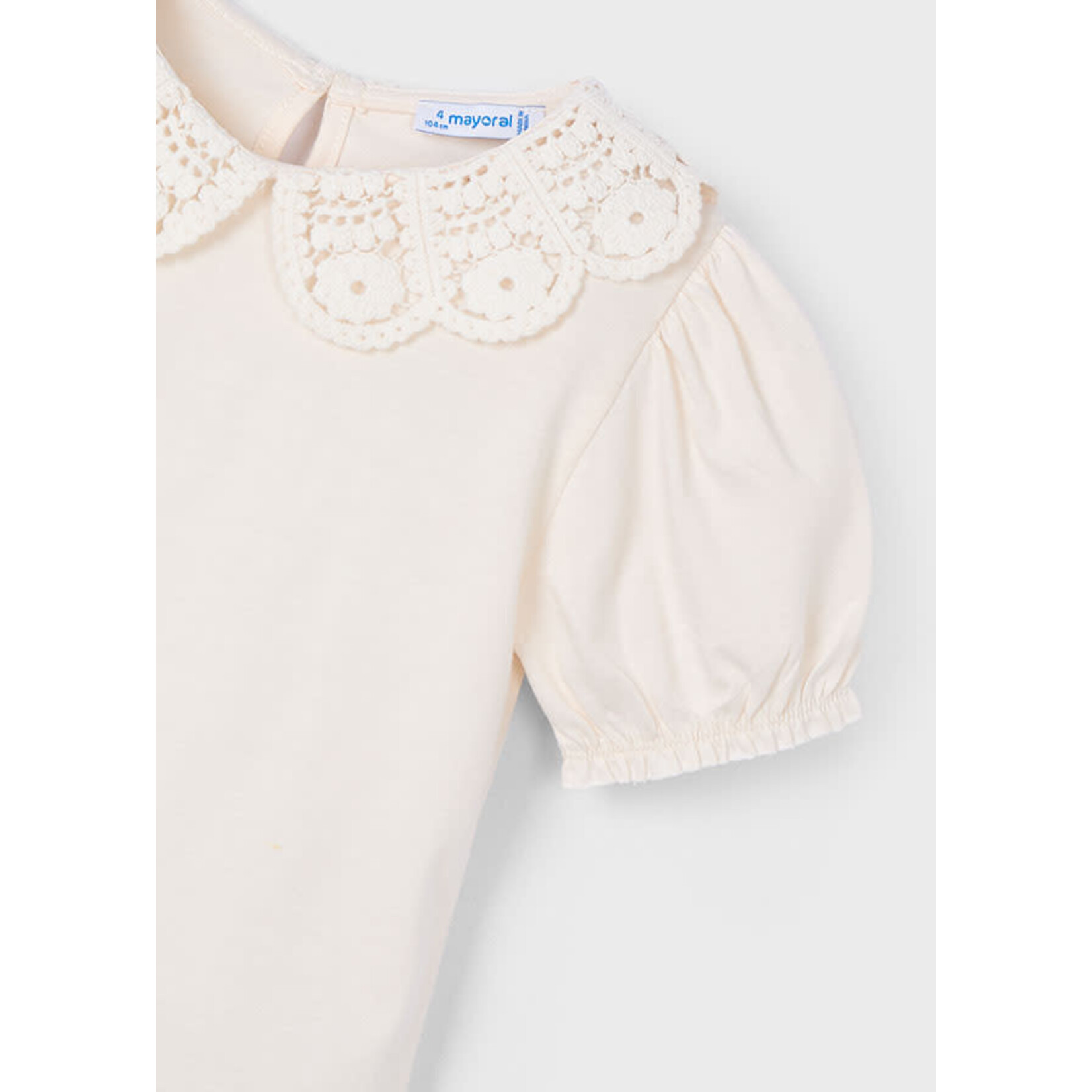 Mayoral Mayoral S/s shirt Bone - 25 03055