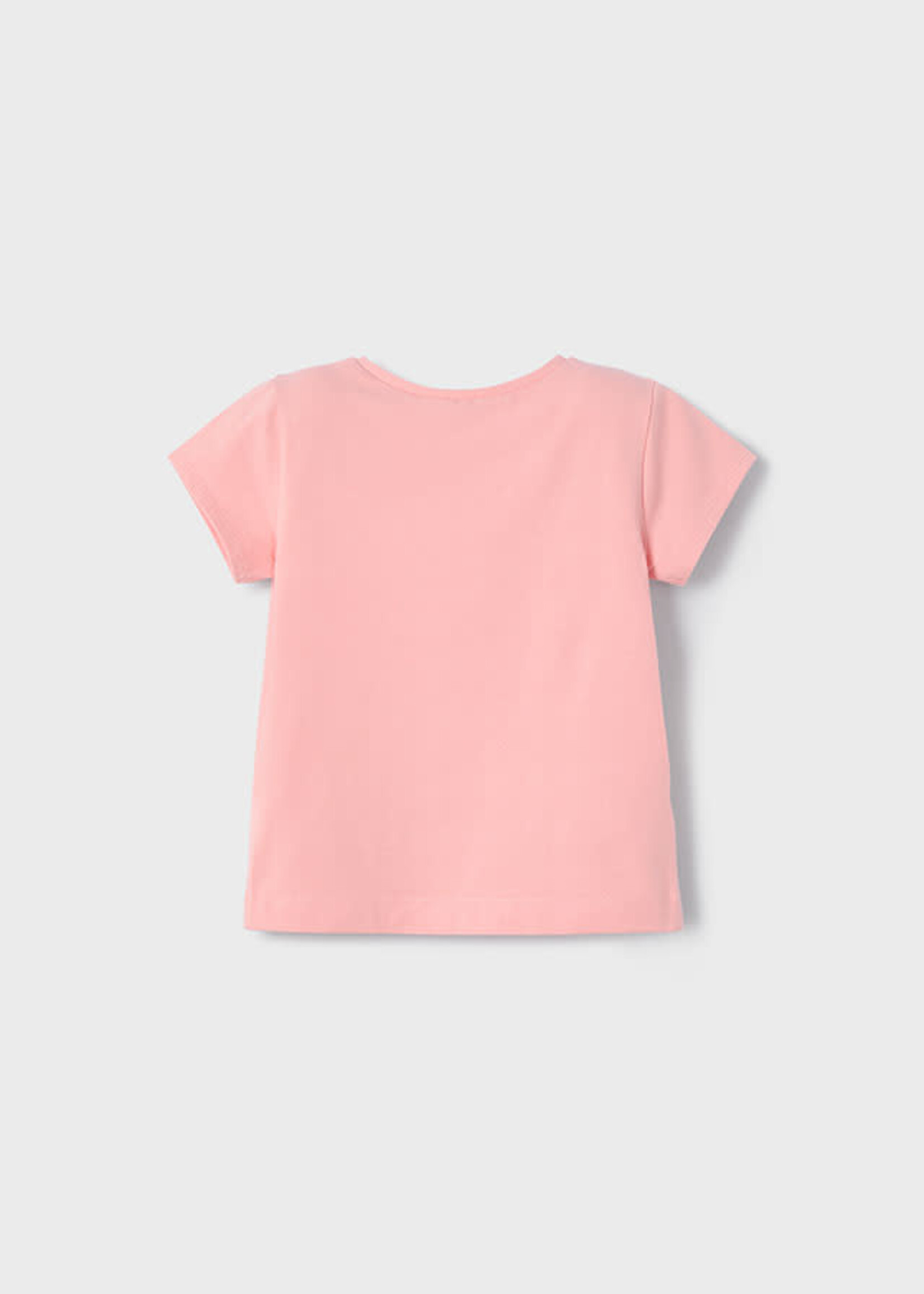 Mayoral Mayoral Basic s/s t-shirt Salmon - 25 00174