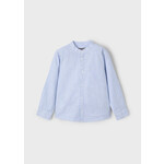 Mayoral Mayoral L/s mao collar shirt Sky blue - 25 03120