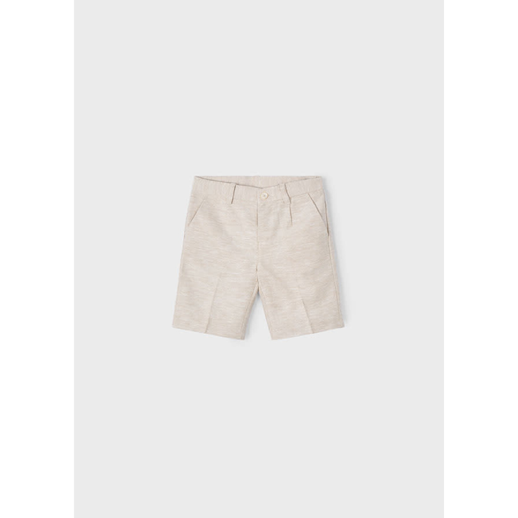 Mayoral Mayoral Linen suiting bermuda Sand - 25 03217