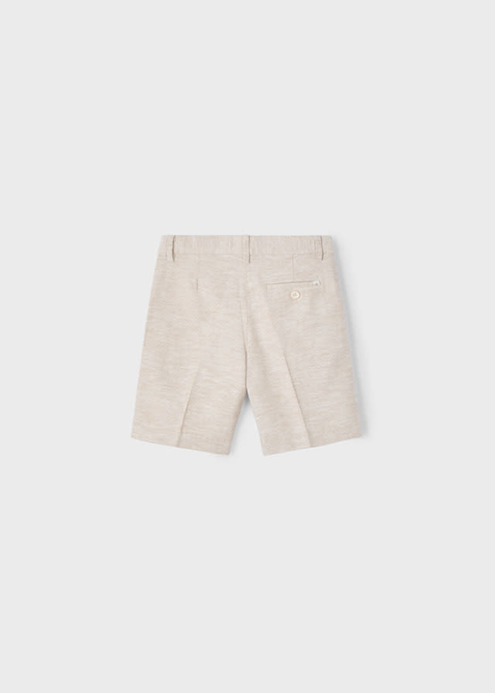 Mayoral Mayoral Linen suiting bermuda Sand - 25 03217
