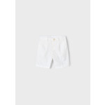 Mayoral Mayoral Linen suiting bermuda Cream - 25 03217