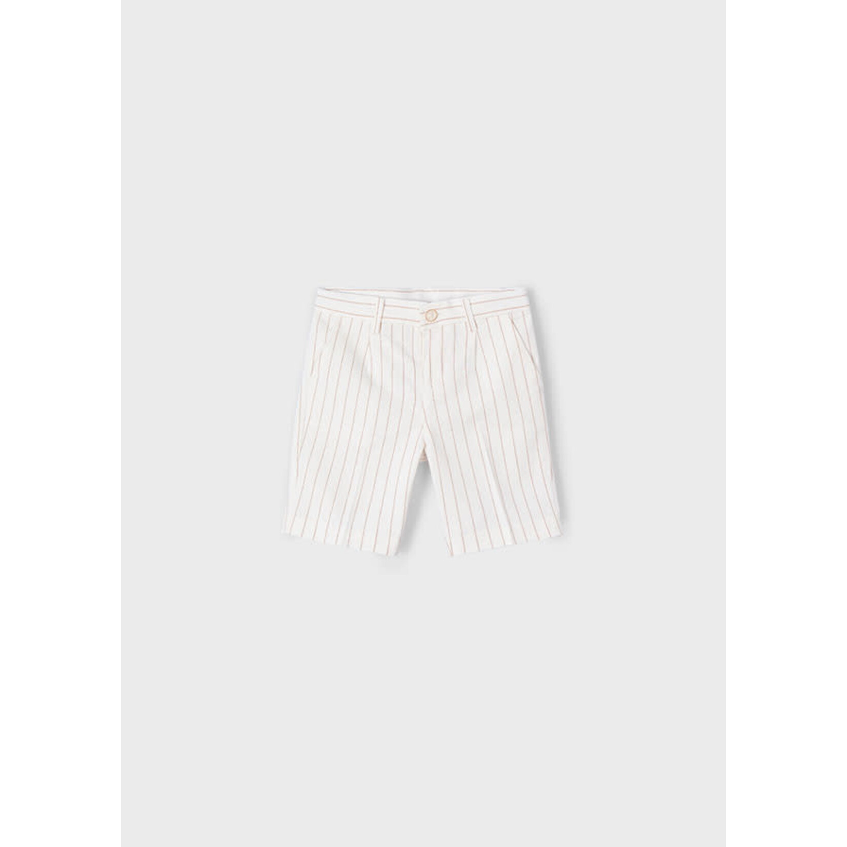 Mayoral Mayoral Linen suiting bermuda Stripes - 25 03217