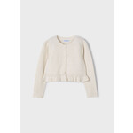 Mayoral Mayoral Braid knit cardigan Champagne - 25 03374