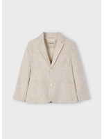 Mayoral Mayoral Linen blazer Sand - 25 03417