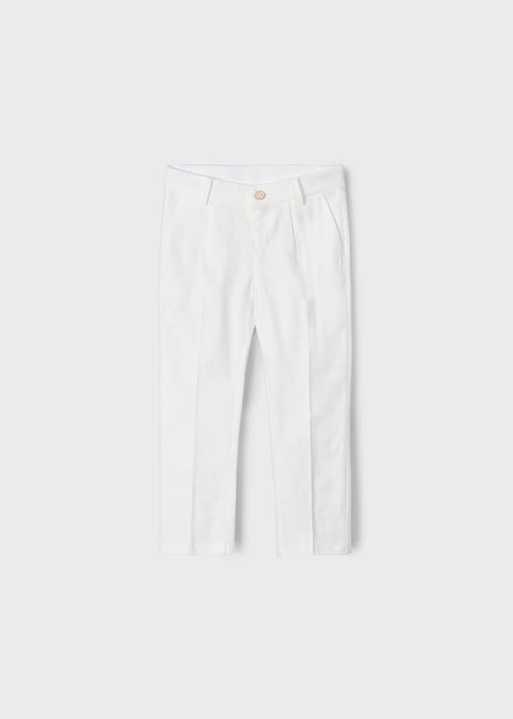 Mayoral Mayoral Linen suiting pants Cream - 25 03563