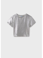 Mayoral Mayoral S/s ribbed shirt Silver - 25 06027