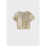 Mayoral Mayoral S/s ribbed shirt Golden - 25 06027