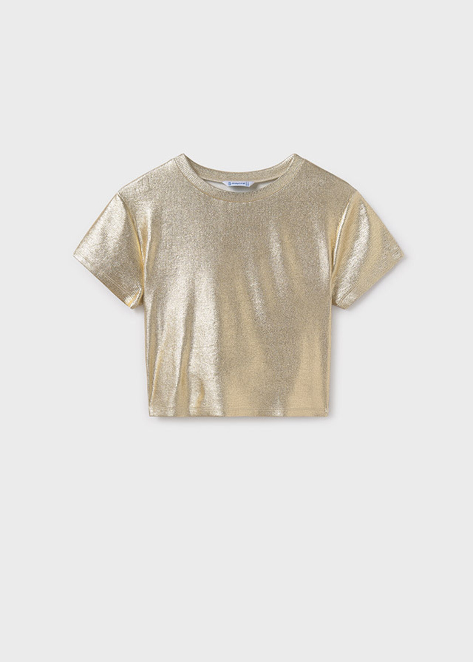 Mayoral Mayoral S/s ribbed shirt Golden - 25 06027
