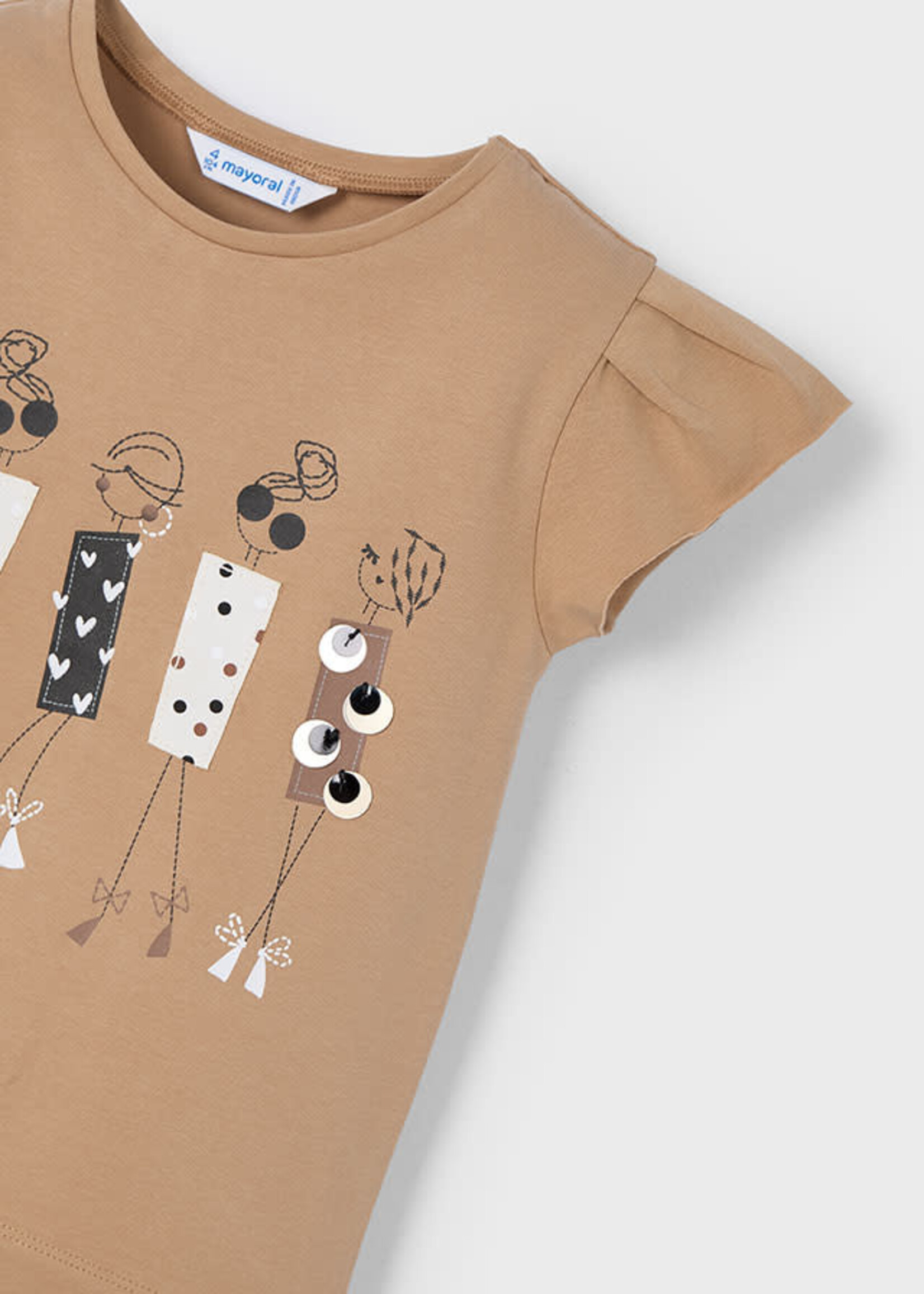 Mayoral Mayoral S/s t-shirt Cinammon - 25 03015