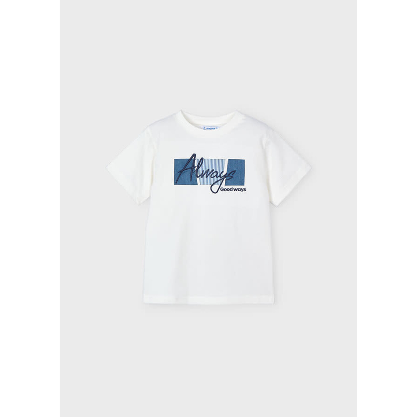 Mayoral Mayoral S/s t-shirt Cream - 25 03025
