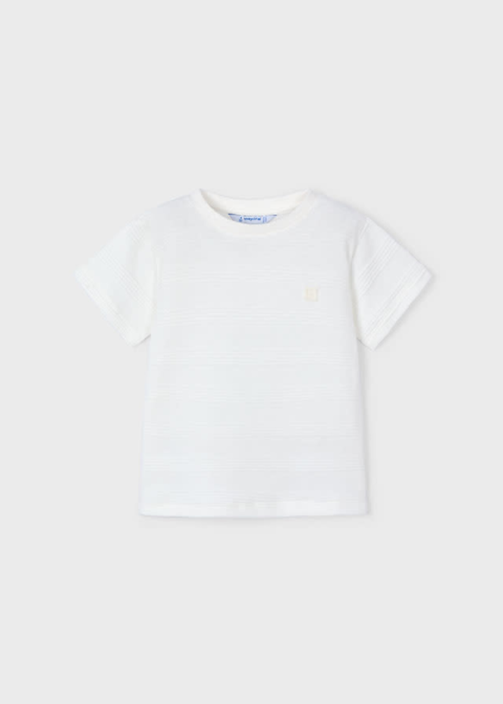 Mayoral Mayoral S/s t-shirt Cream - 25 03028