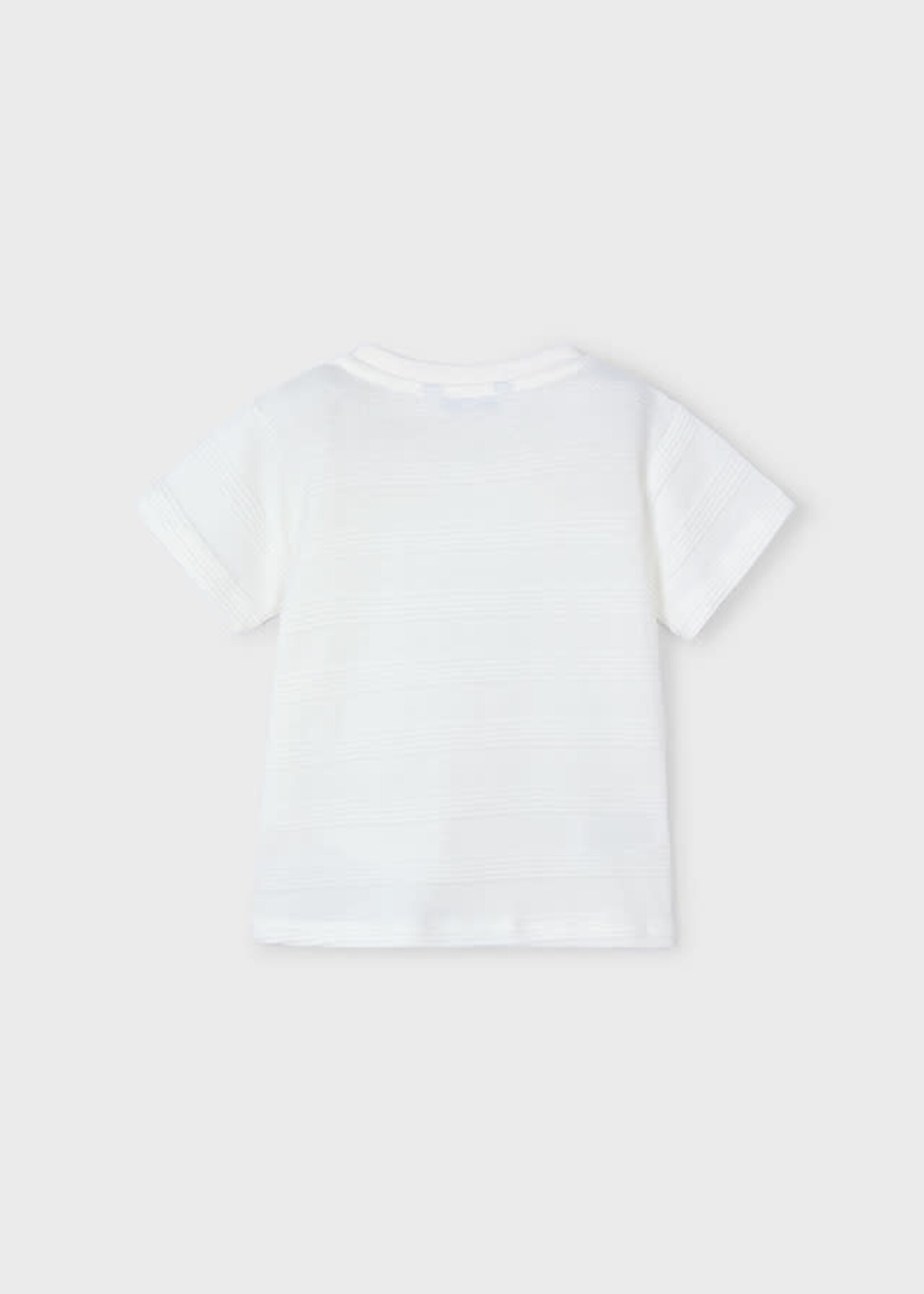Mayoral Mayoral S/s t-shirt Cream - 25 03028