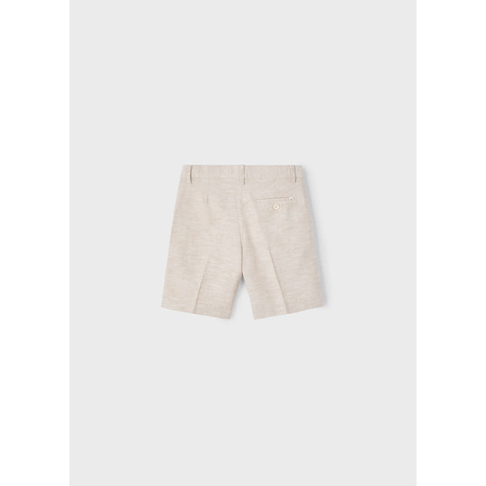 Mayoral Mayoral Linen suiting bermuda Sand - 25 03217
