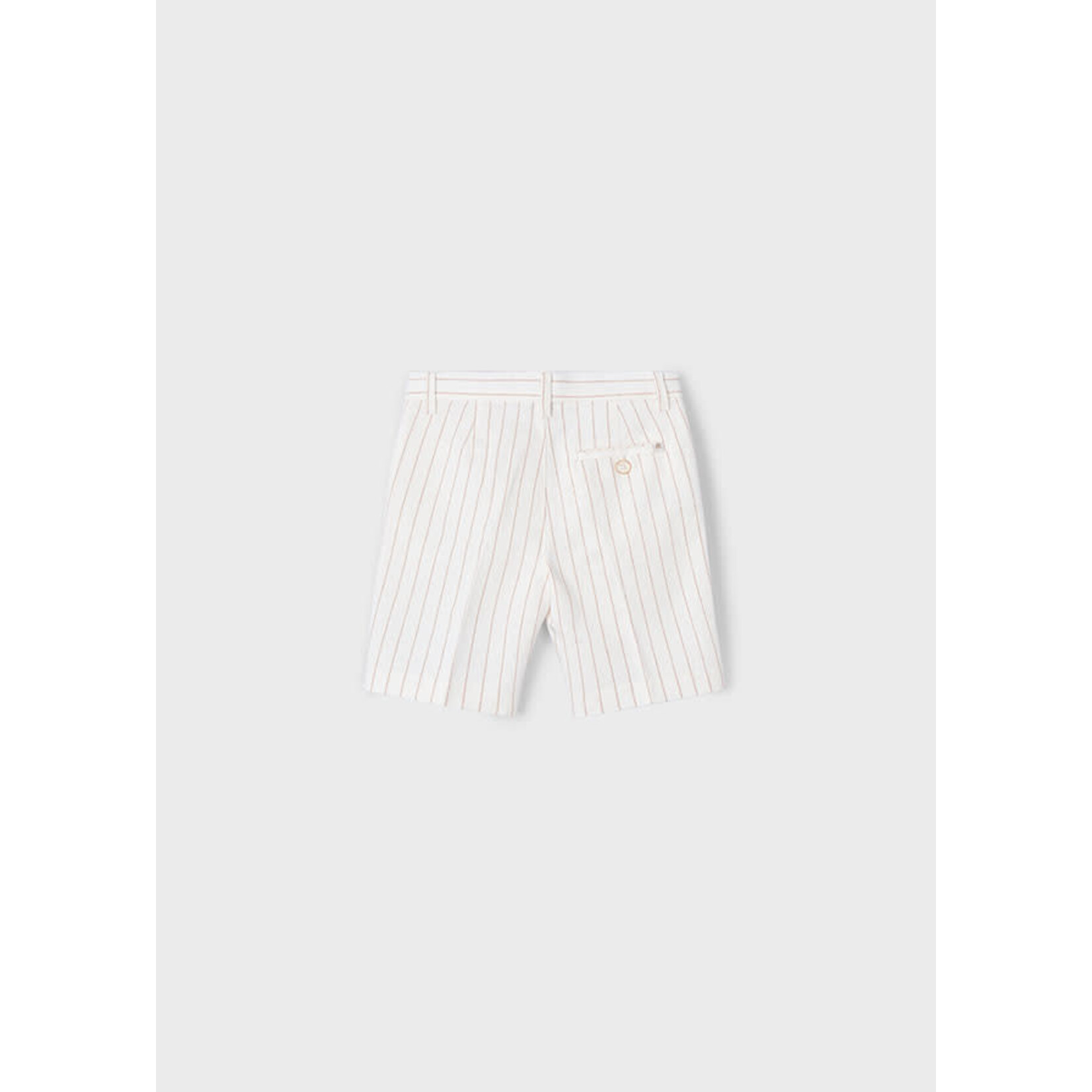 Mayoral Mayoral Linen suiting bermuda Stripes - 25 03217