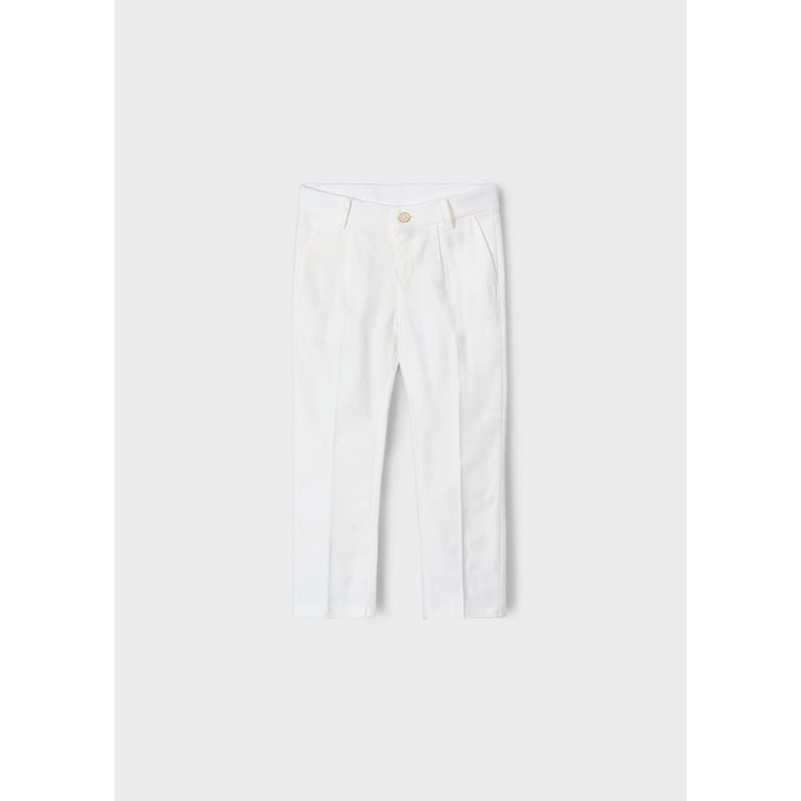Mayoral Mayoral Linen suiting pants Cream - 25 03563