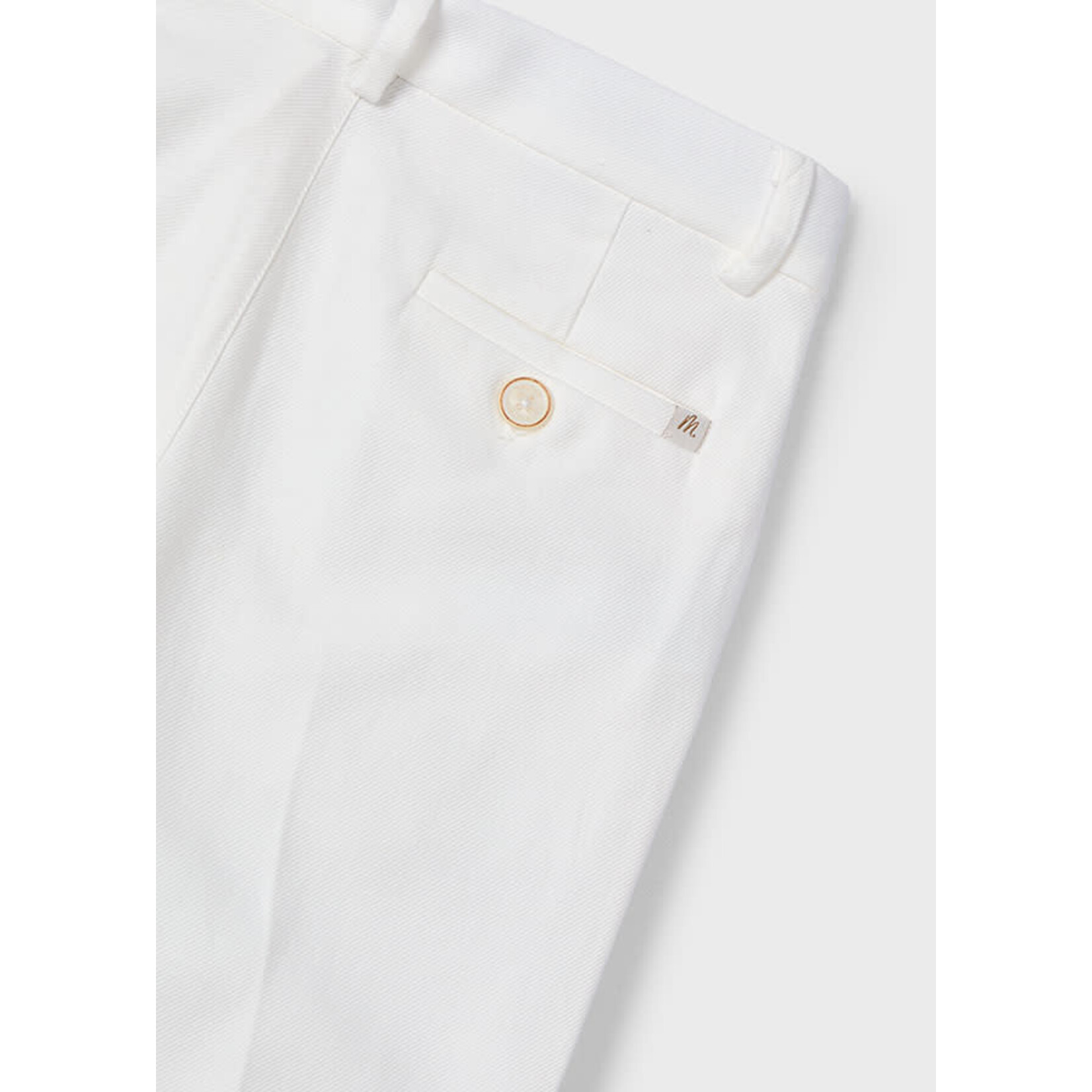 Mayoral Mayoral Linen suiting pants Cream - 25 03563