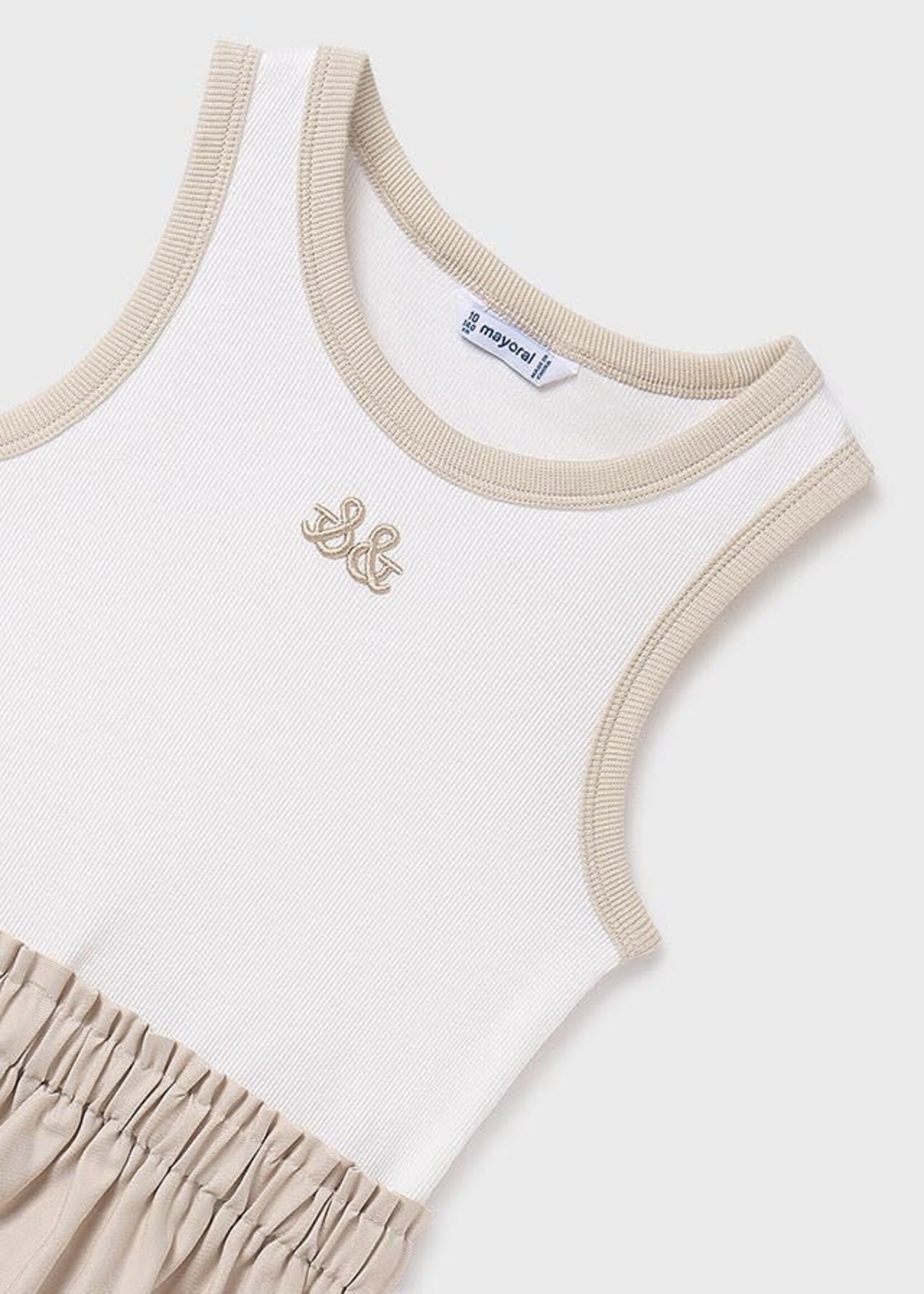 Mayoral Mayoral Dress Sand - 25 06980