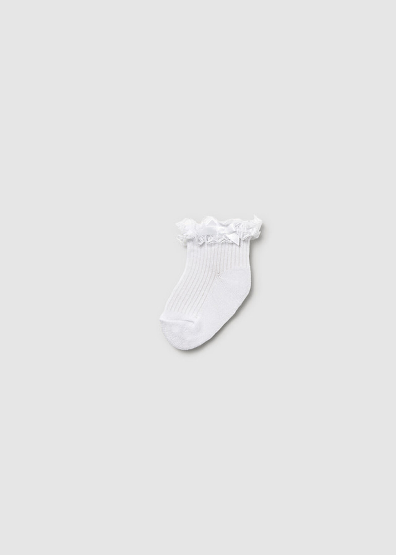 Mayoral Mayoral Dressy socks White - 25 09868