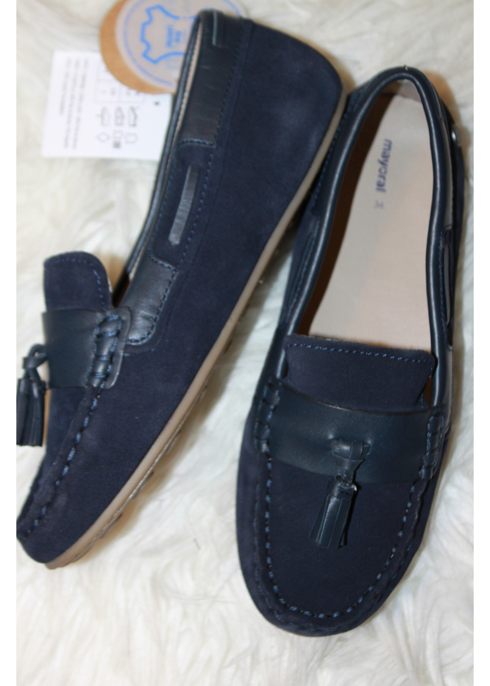 Mayoral Mayoral Moccasins donkerblauw suède