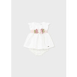 Mayoral Mayoral Dress Cream - 24 01823