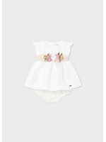 Mayoral Mayoral Dress Cream - 24 01823