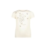 Le Chic Le Chic NOMMY foil & stones T-shirt C411-5412 Pearled Ivory