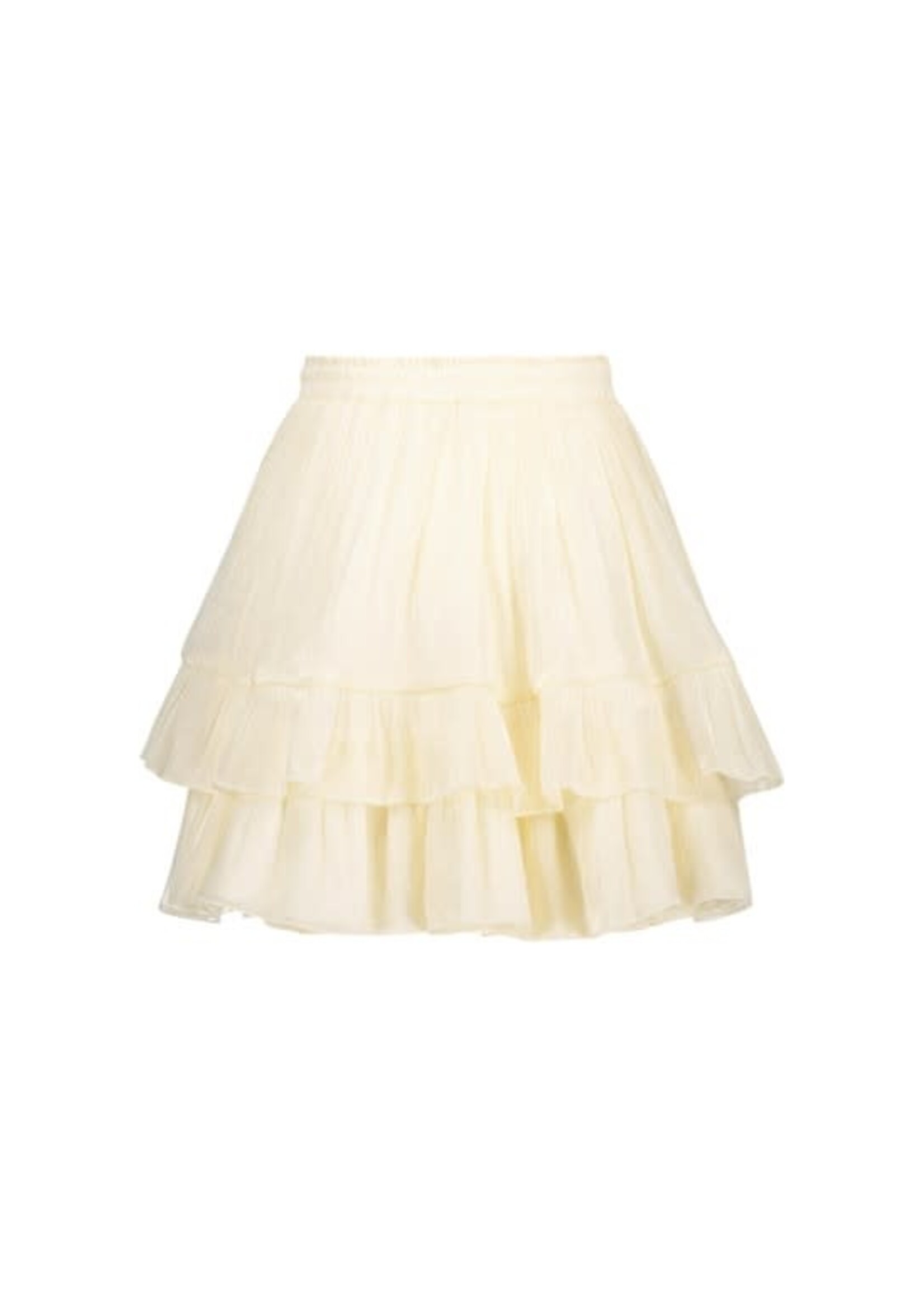 Le Chic Le Chic TAMAR silky voile skirt C411-5734 Dreamy Creamy