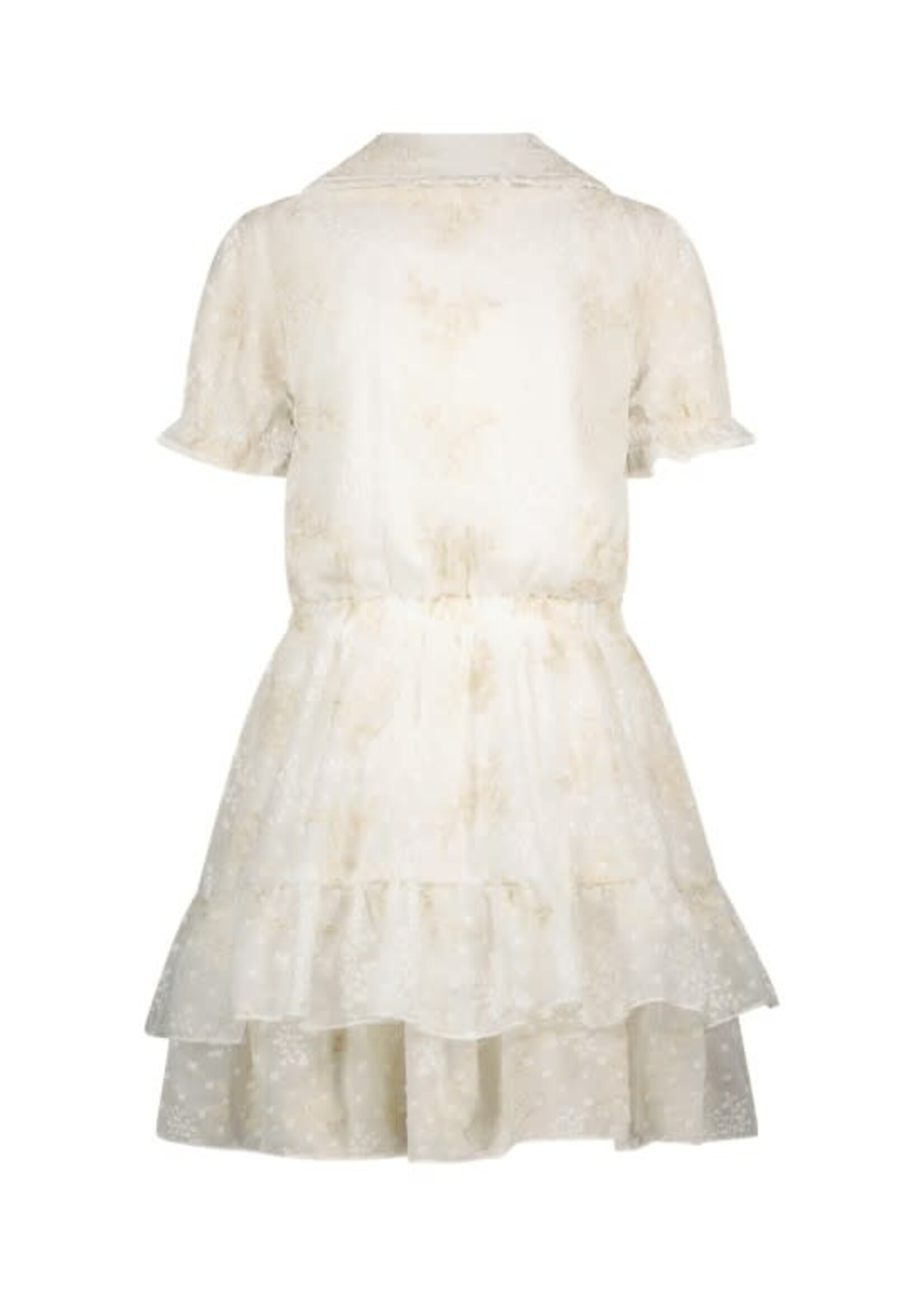 Le Chic Le Chic SWANKA embro voile dress C411-5834 Off White