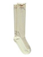 Le Chic Le Chic RHONDA glitter knee-sock C411-5956 Pearled Ivory