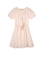 NoNo NoNo Moas AOP heart dress N412-5804 Pearled Ivory