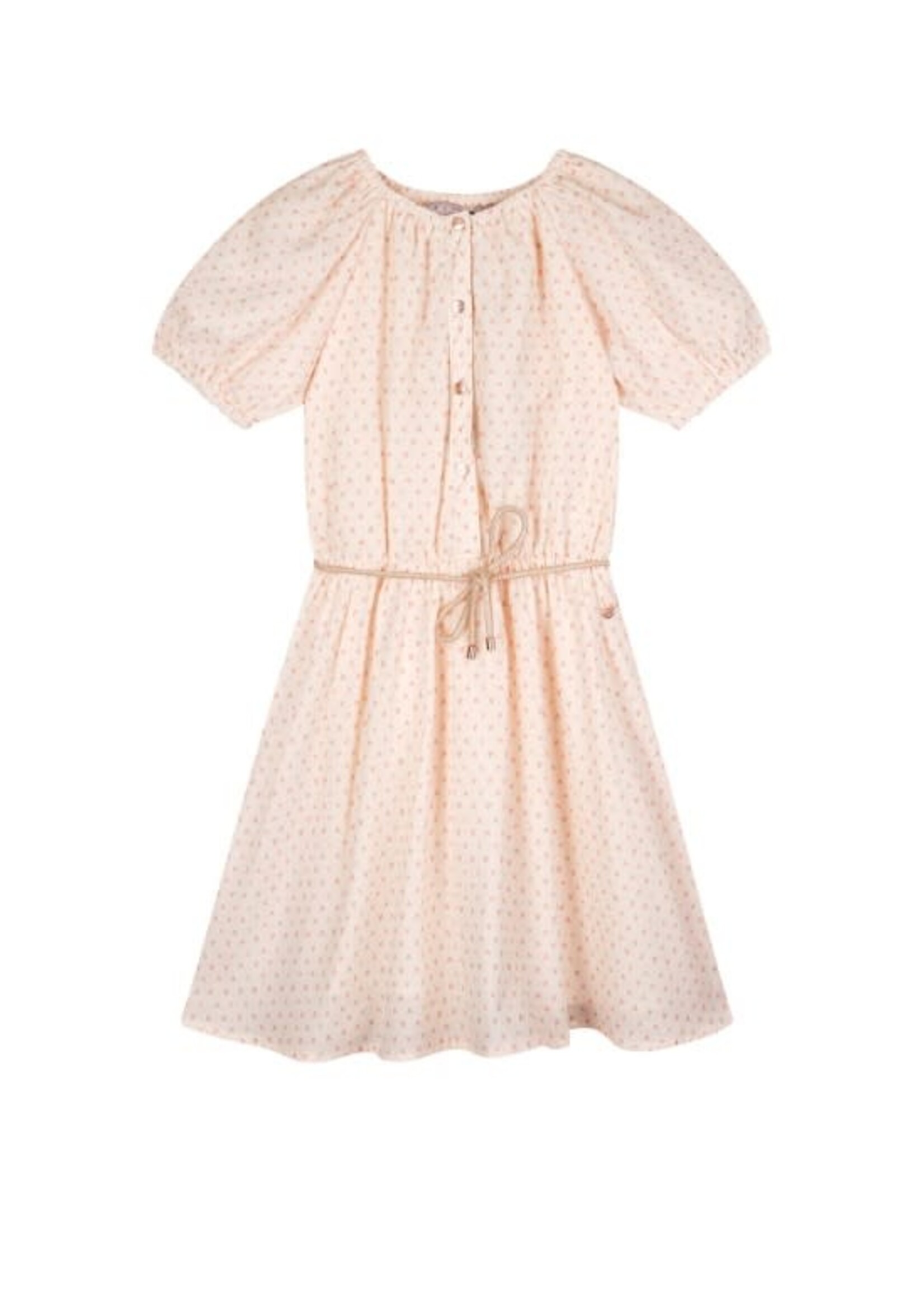 NoNo NoNo Moas AOP heart dress N412-5804 Pearled Ivory