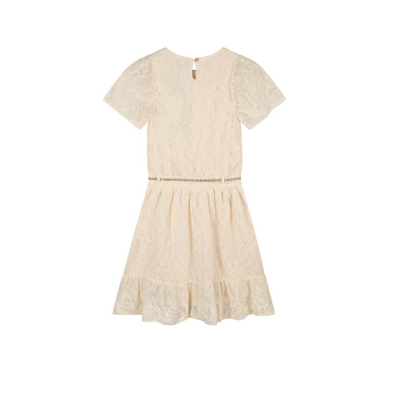 NoNo NoNo Mireal Embroidered Mesh N412-5806 Pearled Ivory