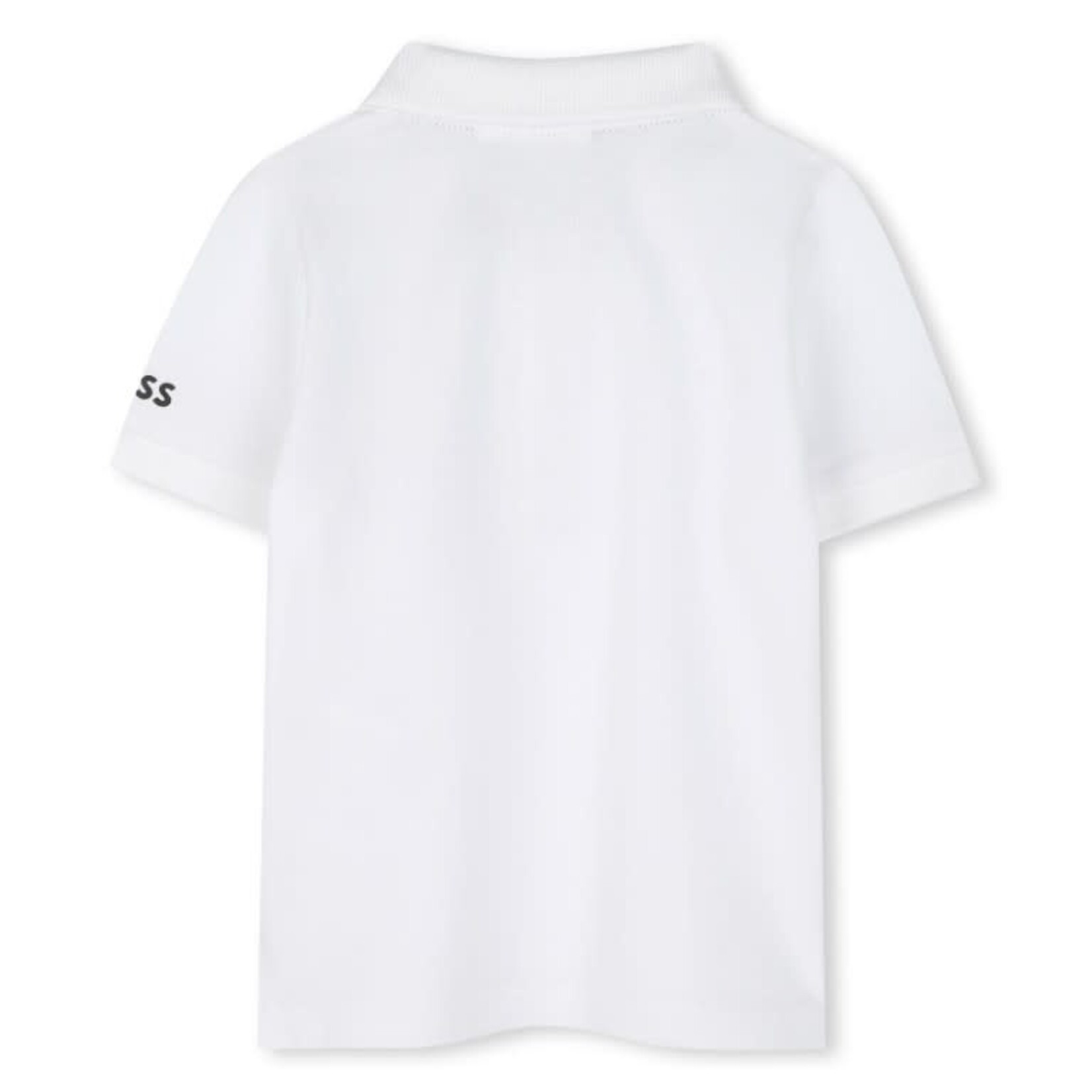 Boss Boss POLO MET KORTE MOUWEN J52100 WIT