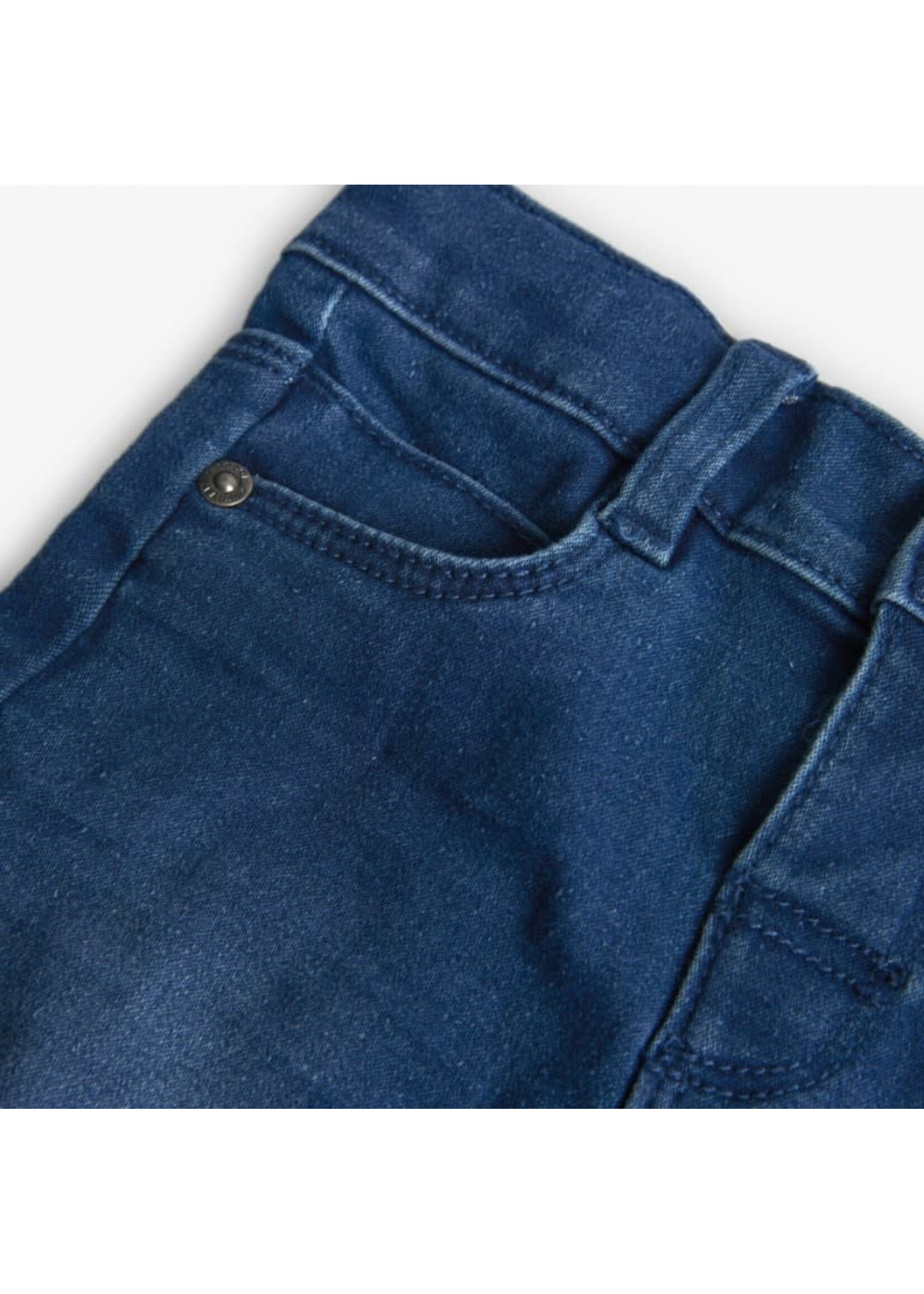 Boboli Boboli Denim stretch trousers for baby -BCI BLUE 390002