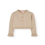 Boboli Boboli Knitwear jacket for baby girl -BCI crème 701008