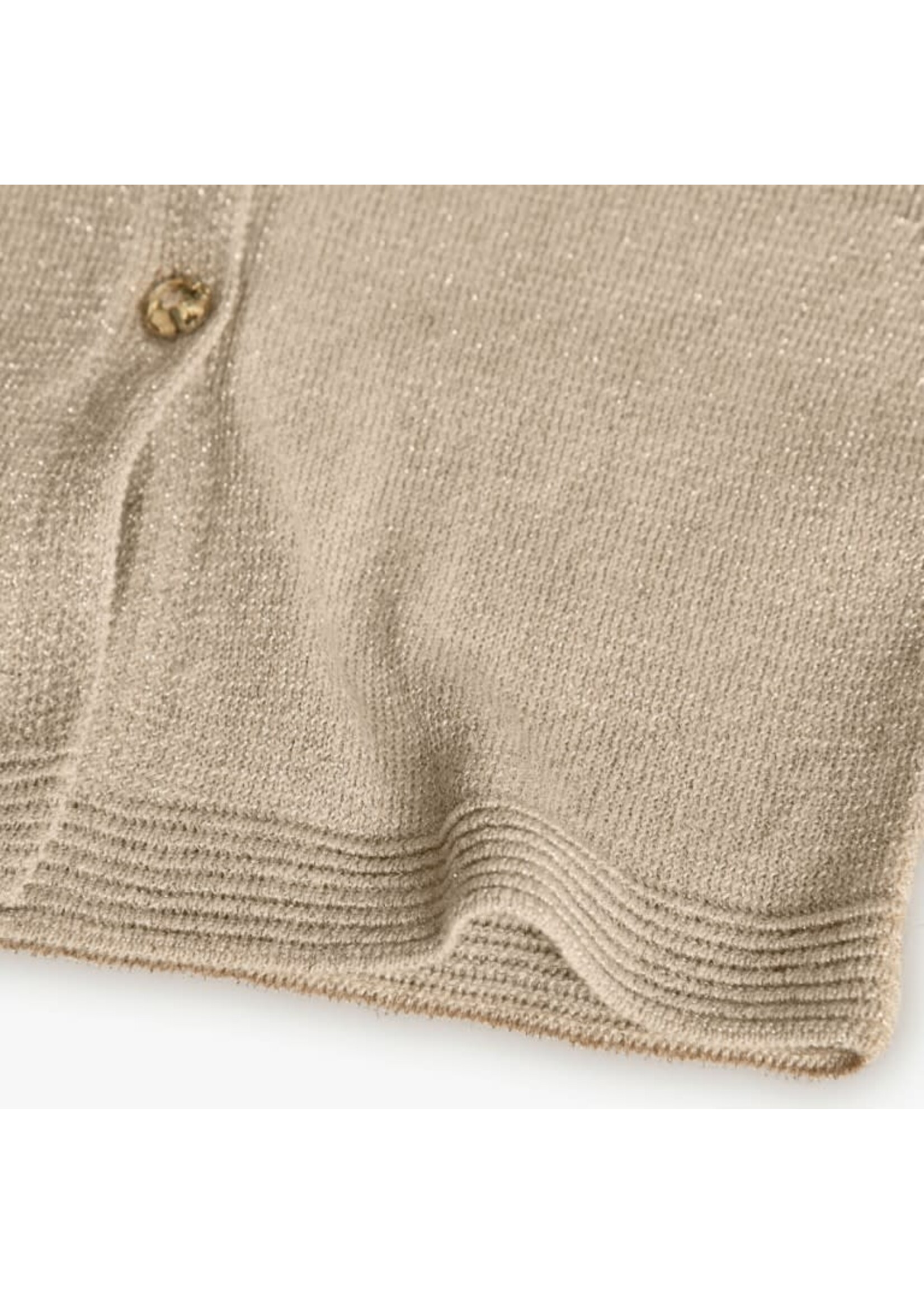 Boboli Boboli Knitwear jacket for baby girl -BCI crème 701008