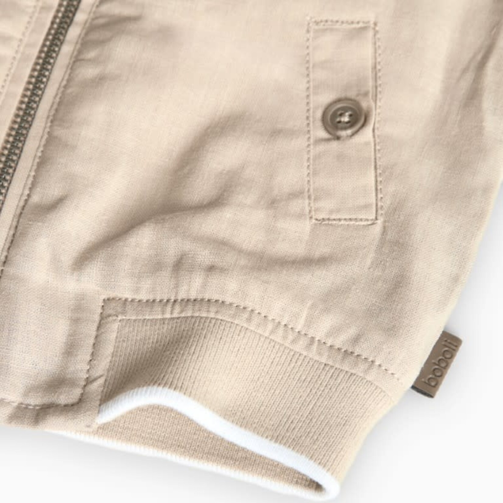 Boboli Boboli Linen jacket for  boy -BCI saber 711009