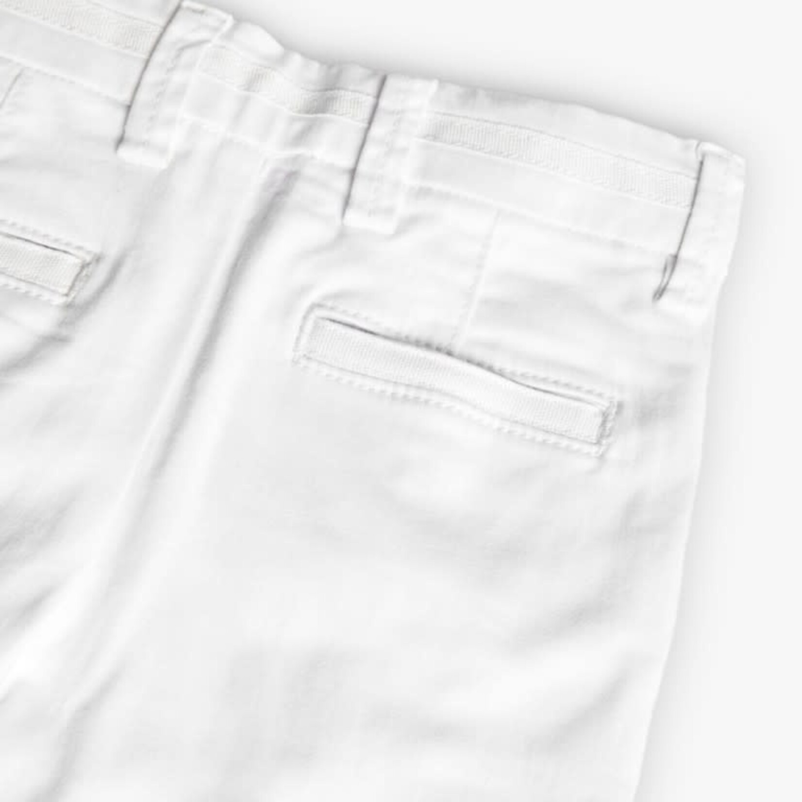 Boboli Boboli Stretch satin trousers for baby -BCI white 711155