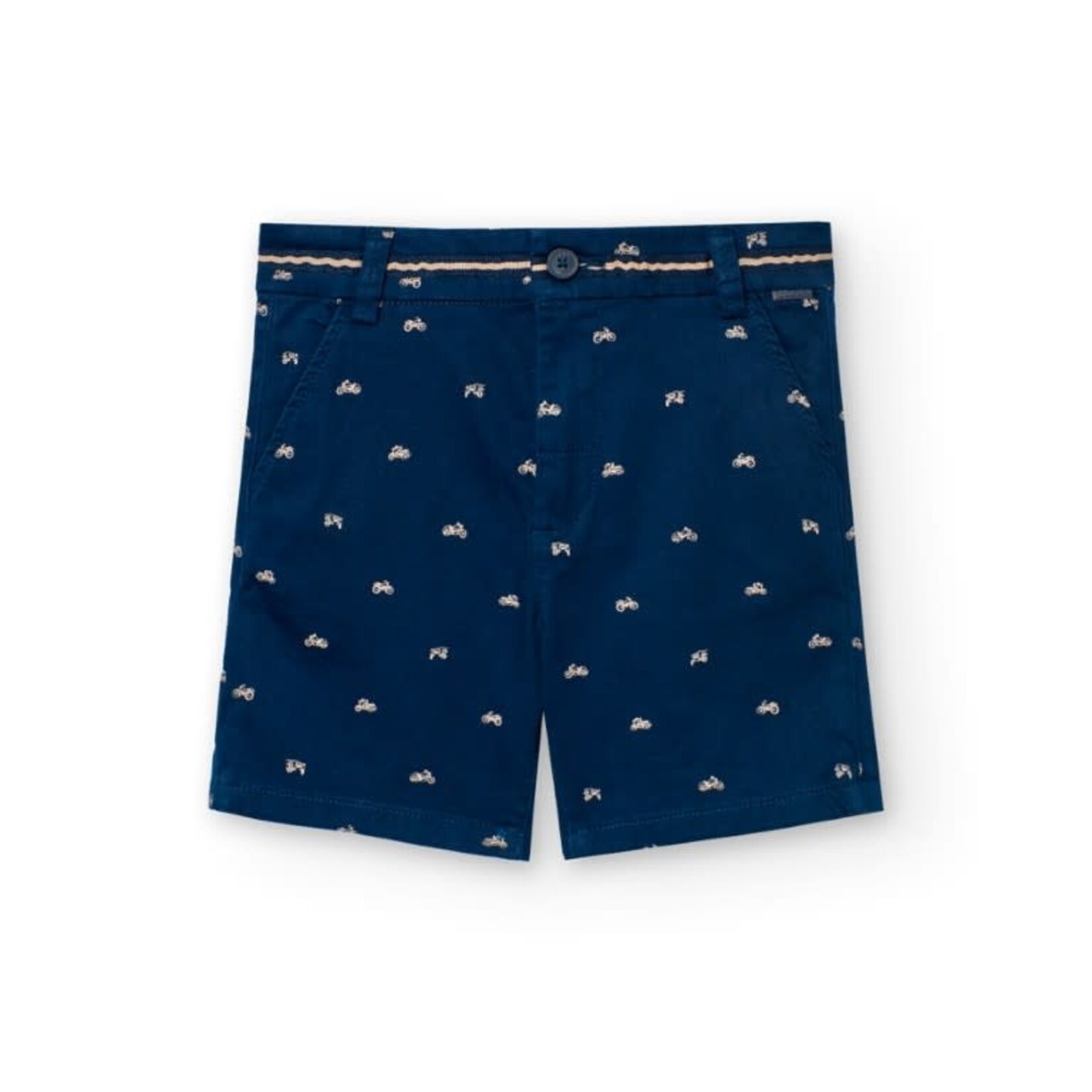 Boboli Boboli Satin bermuda shorts for boy -BCI print 731359