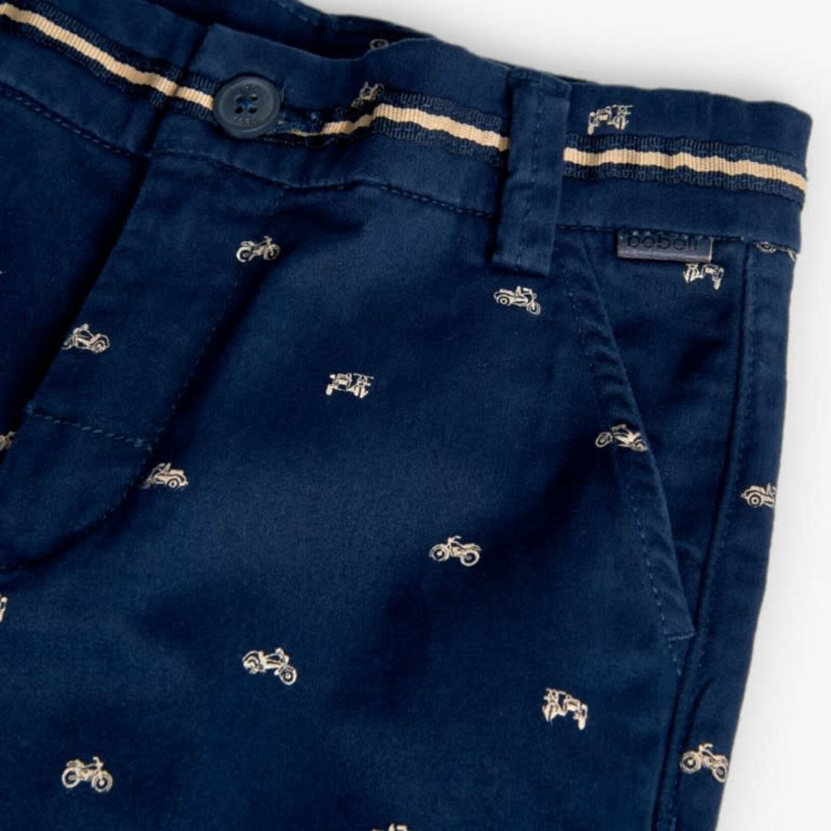 Boboli Boboli Satin bermuda shorts for boy -BCI print 731359