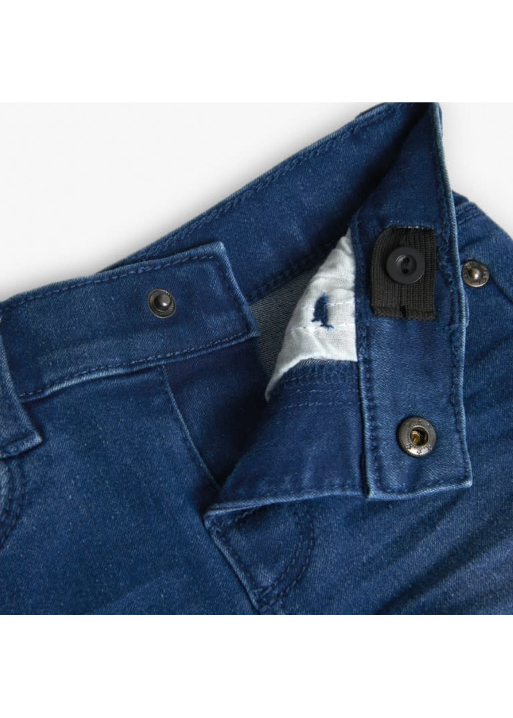 Boboli Boboli Denim stretch trousers for baby -BCI BLUE 390002