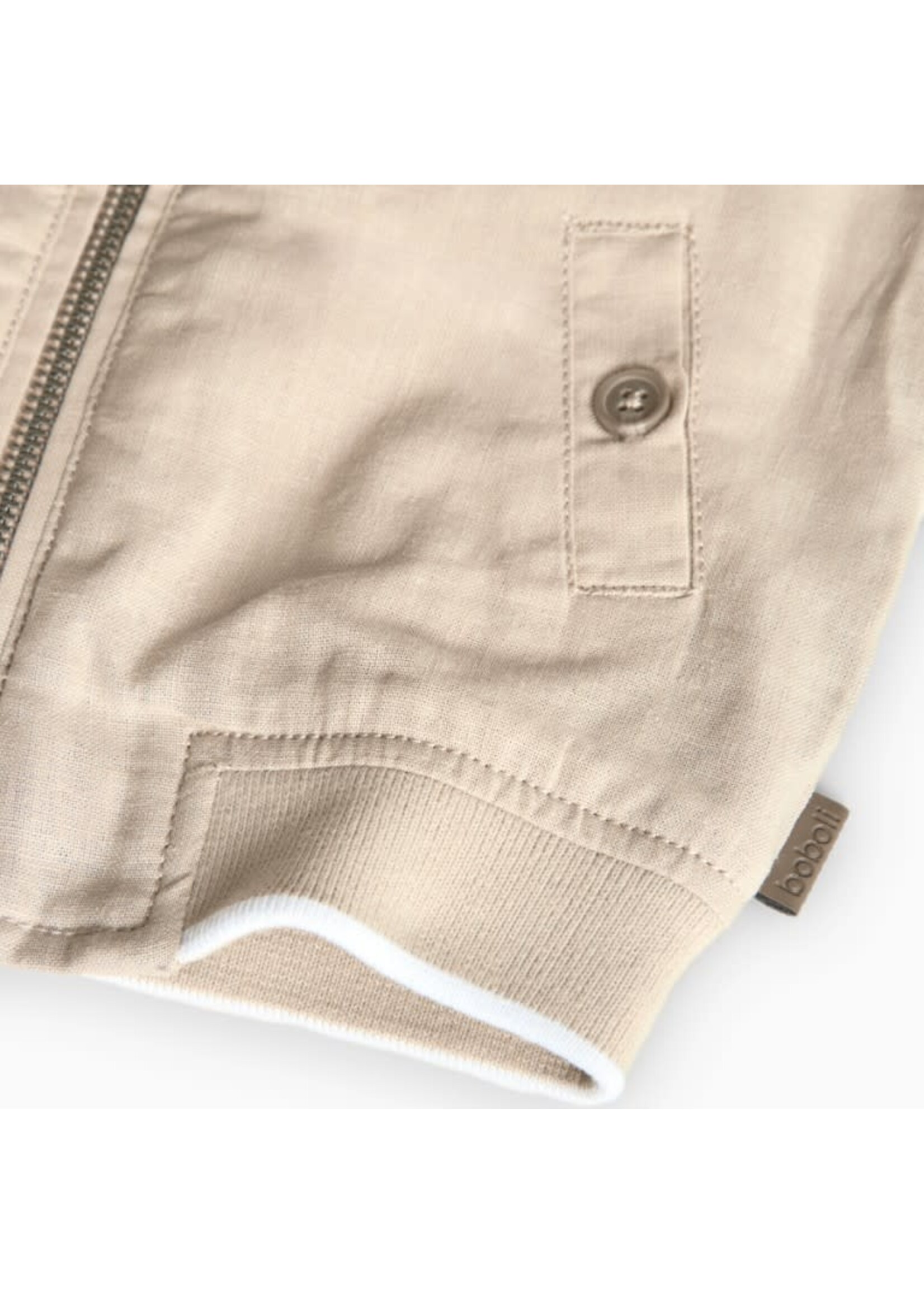 Boboli Boboli Linen jacket for  boy -BCI saber 711009