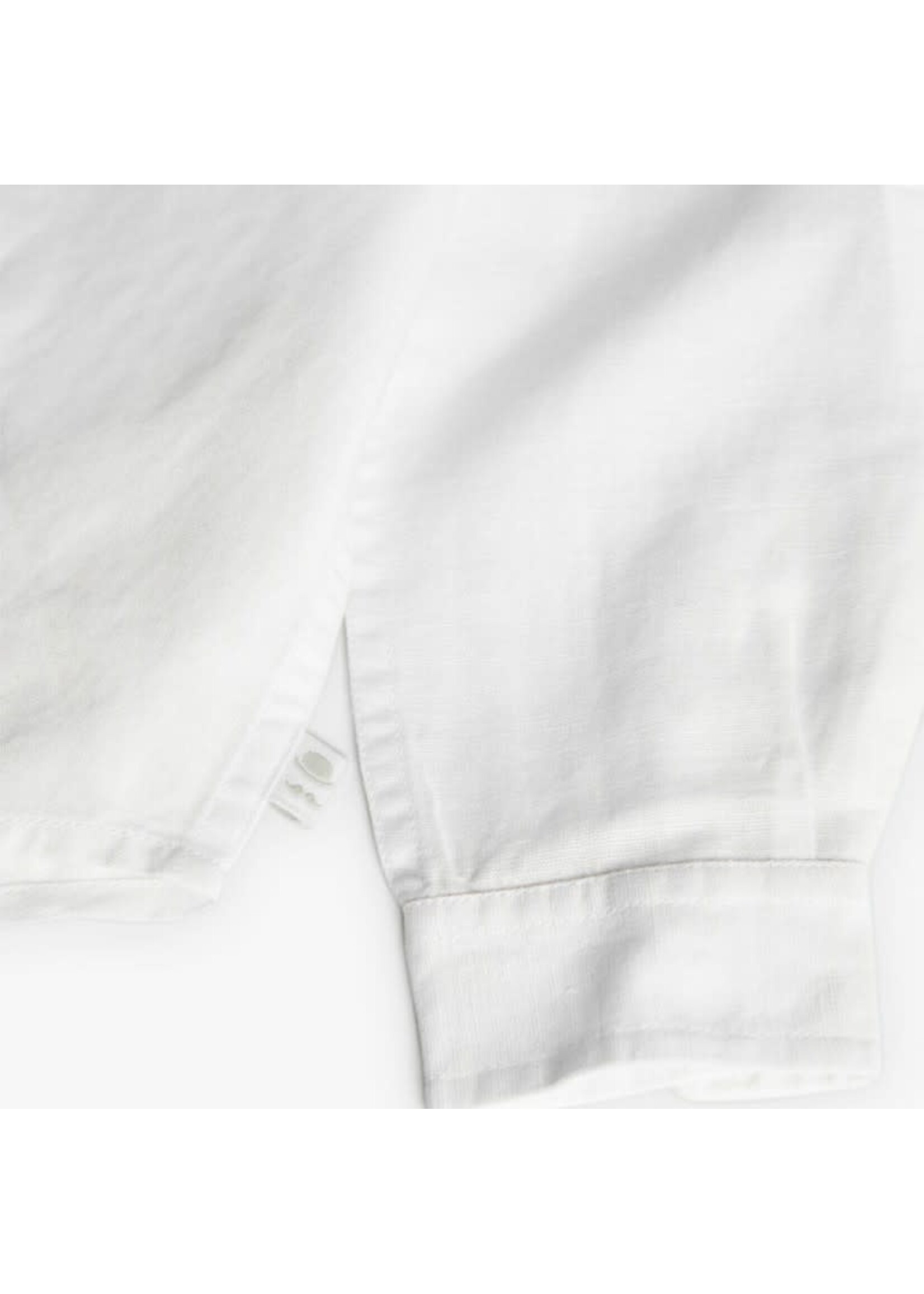 Boboli Boboli Linen shirt long sleeves for baby -BCI white 711010