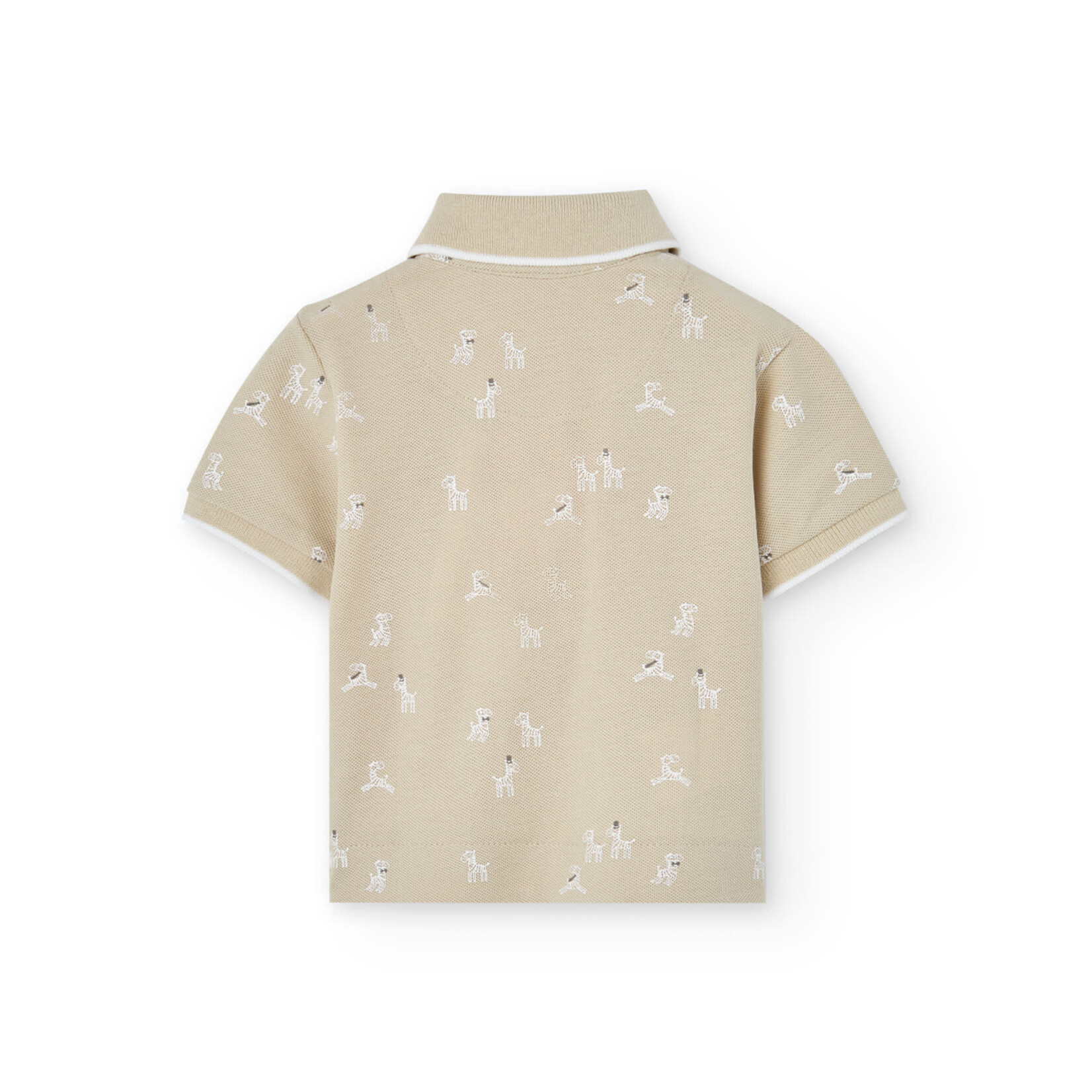 Boboli Boboli Pique polo for boy -BCI print 711098